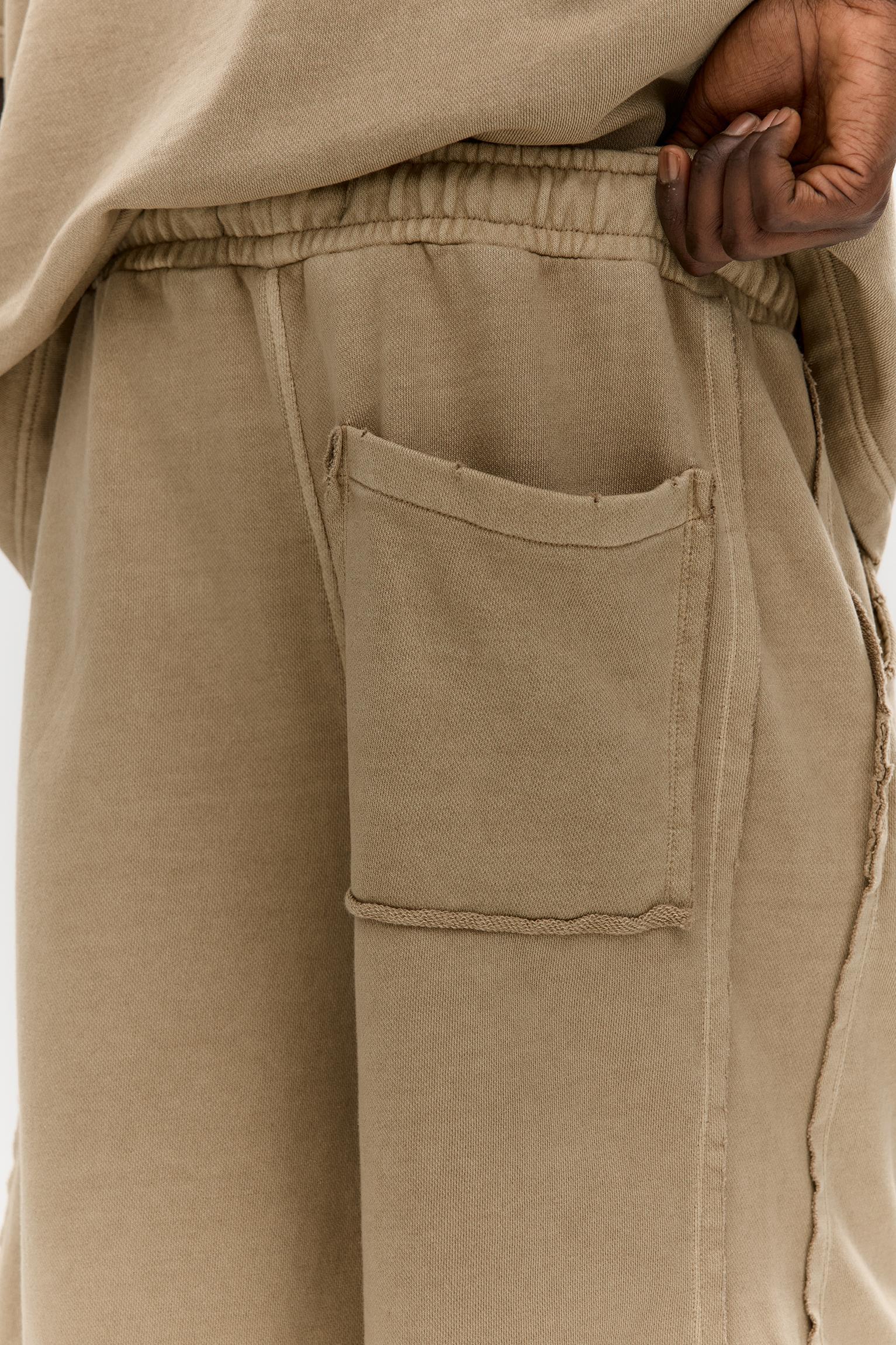 STWD washed Bermuda short sweatpants Product Image