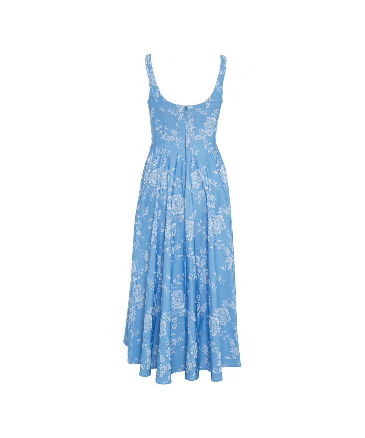A-line dress with floral pattern Product Image
