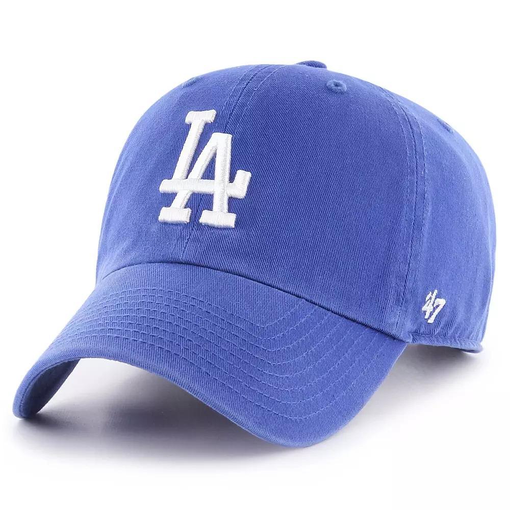Men's '47 Royal Los Angeles Dodgers Heritage Clean Up Adjustable Hat, Blue Product Image