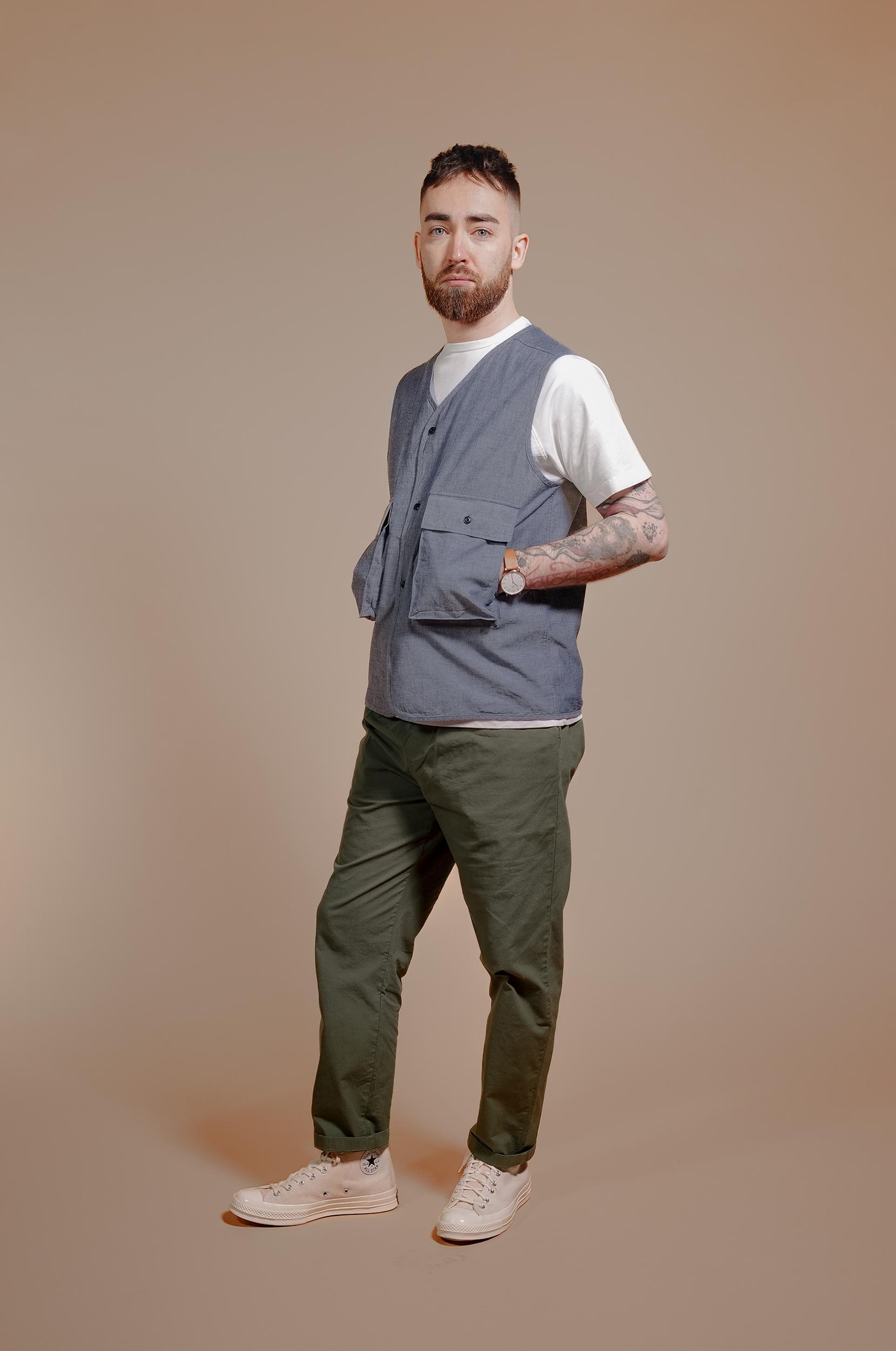 Archive Chambray S/S Gilet Product Image