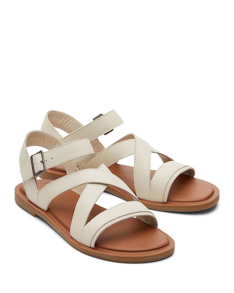 Toms Womens Sloane Leather Flat Sandals Product Image