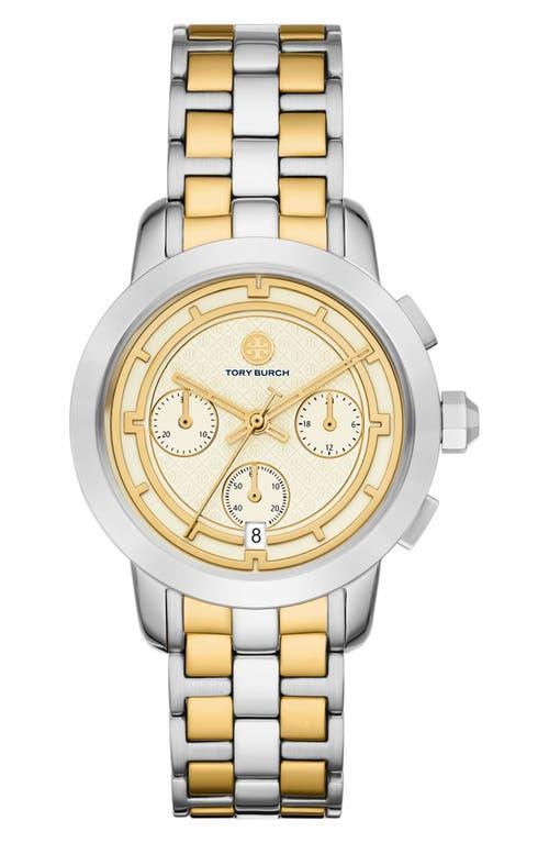 The Tory Chronograph Watch - Two-Tone Stainless Steel Product Image