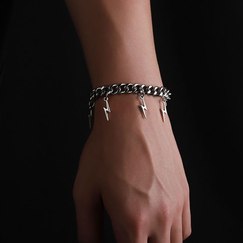 Lightning Stainless Steel Bracelet Product Image