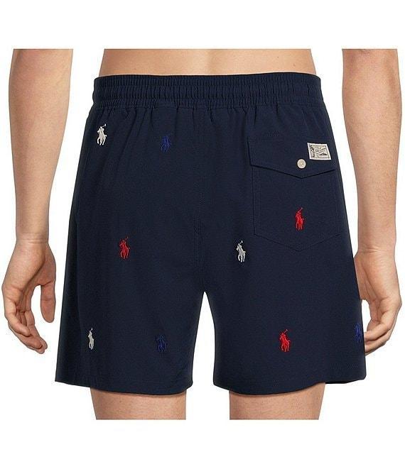 Polo Ralph Lauren Traveler Classic 5.75#double; Embroidered Inseam Swim Trunks Product Image