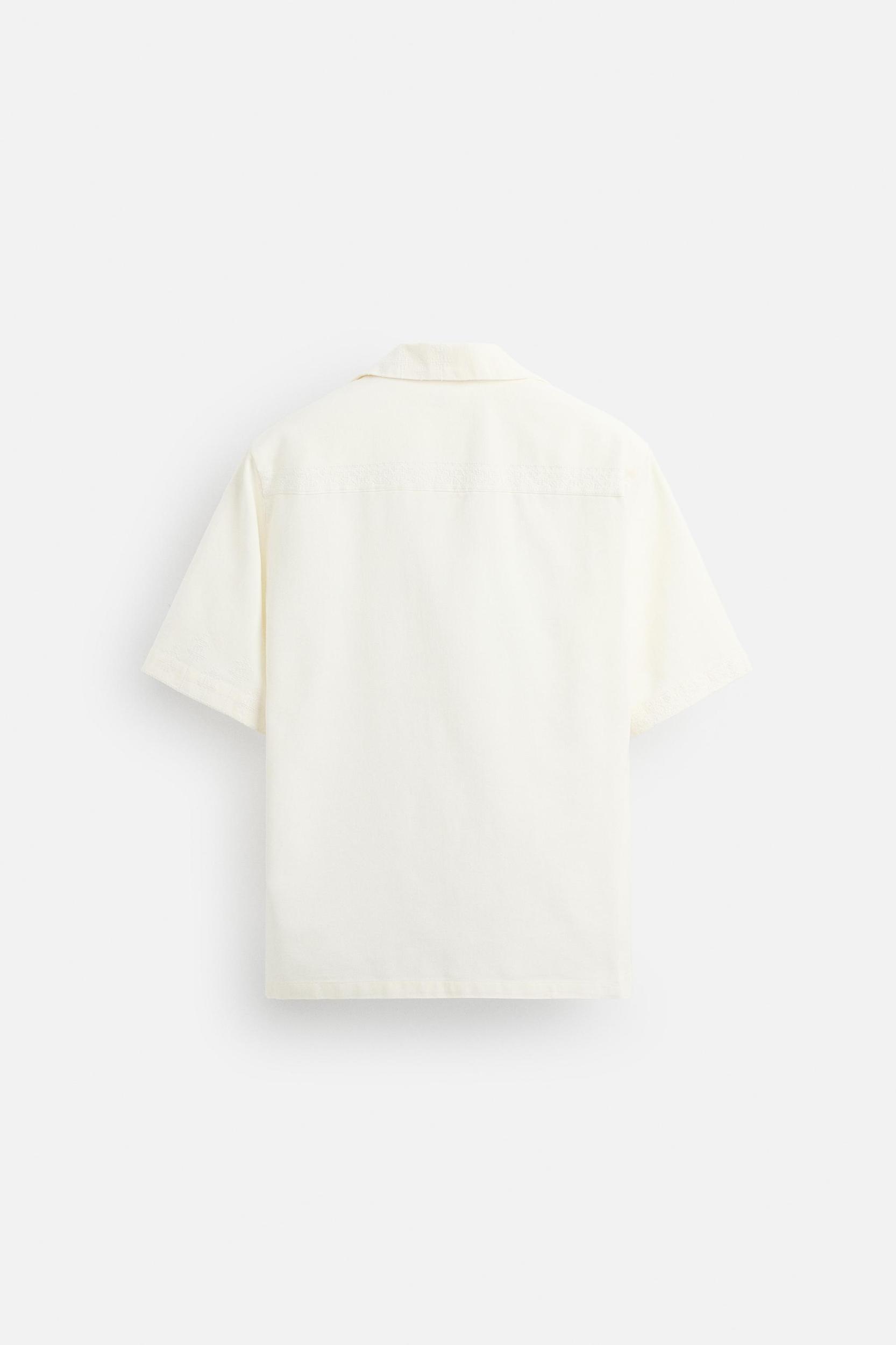 RELAXED FIT EMBROIDERED SHIRT Product Image