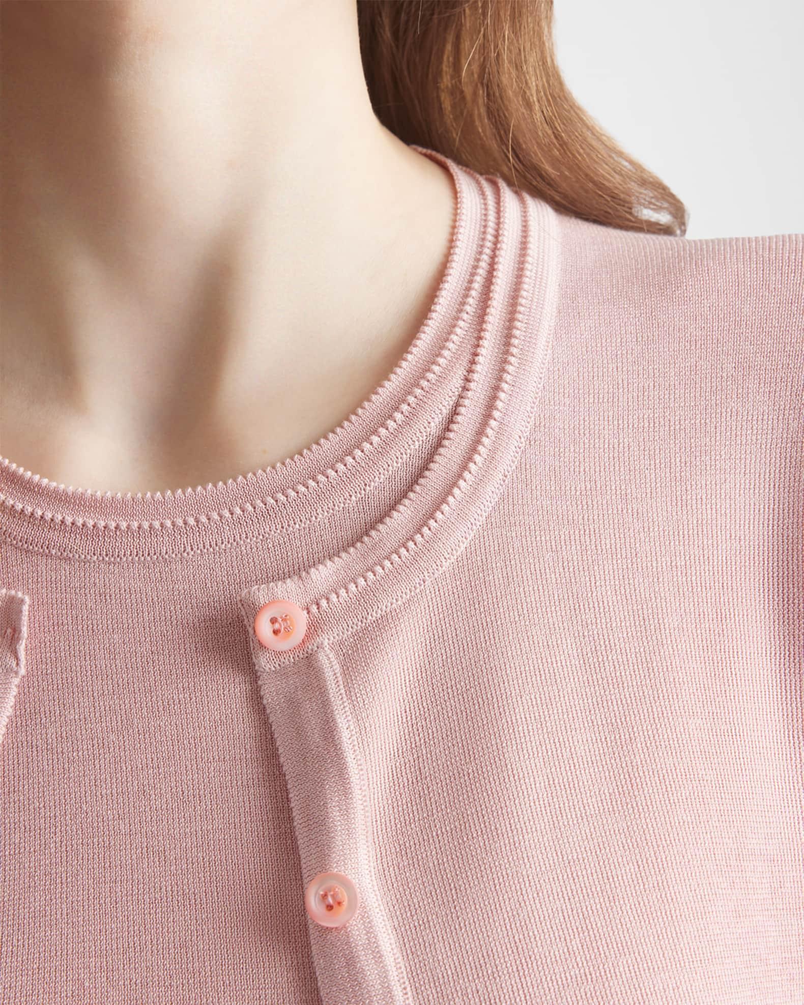 Silk and Cotton Crewneck Sweater Product Image