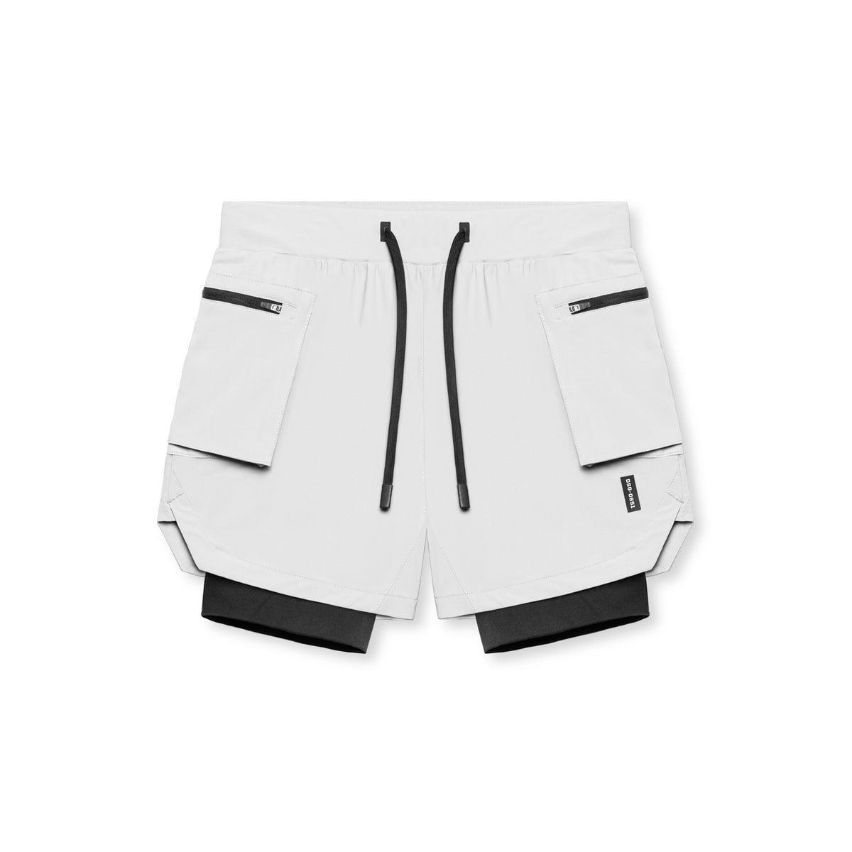 0651. Tetra-Lite® 5" Liner Cargo Short - White Product Image