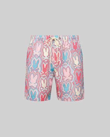 MENS CHUCK ALL OVER PRINT LIGHTWEIGHT SWIM TRUNK - MB1000003 Male Product Image