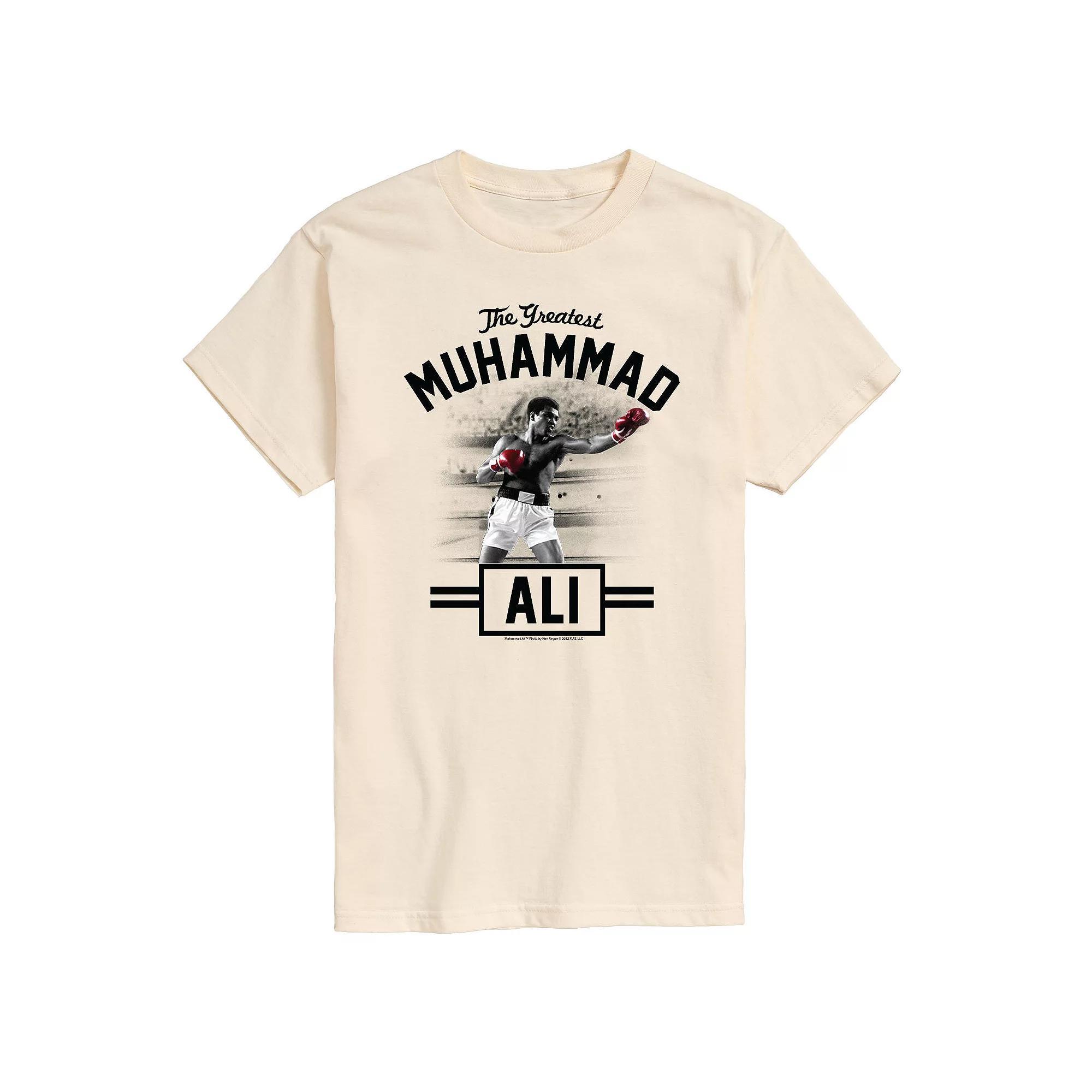Men's Muhammad Ali Standing Tall Tee, Size: Large, Beige Khaki Product Image