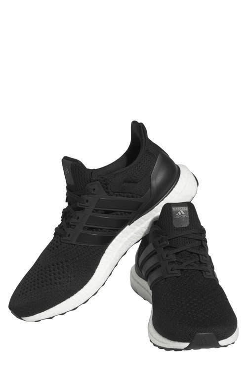 Mens adidas Ultraboost 1.0 Athletic Shoe - Core Black / Beam Green Product Image