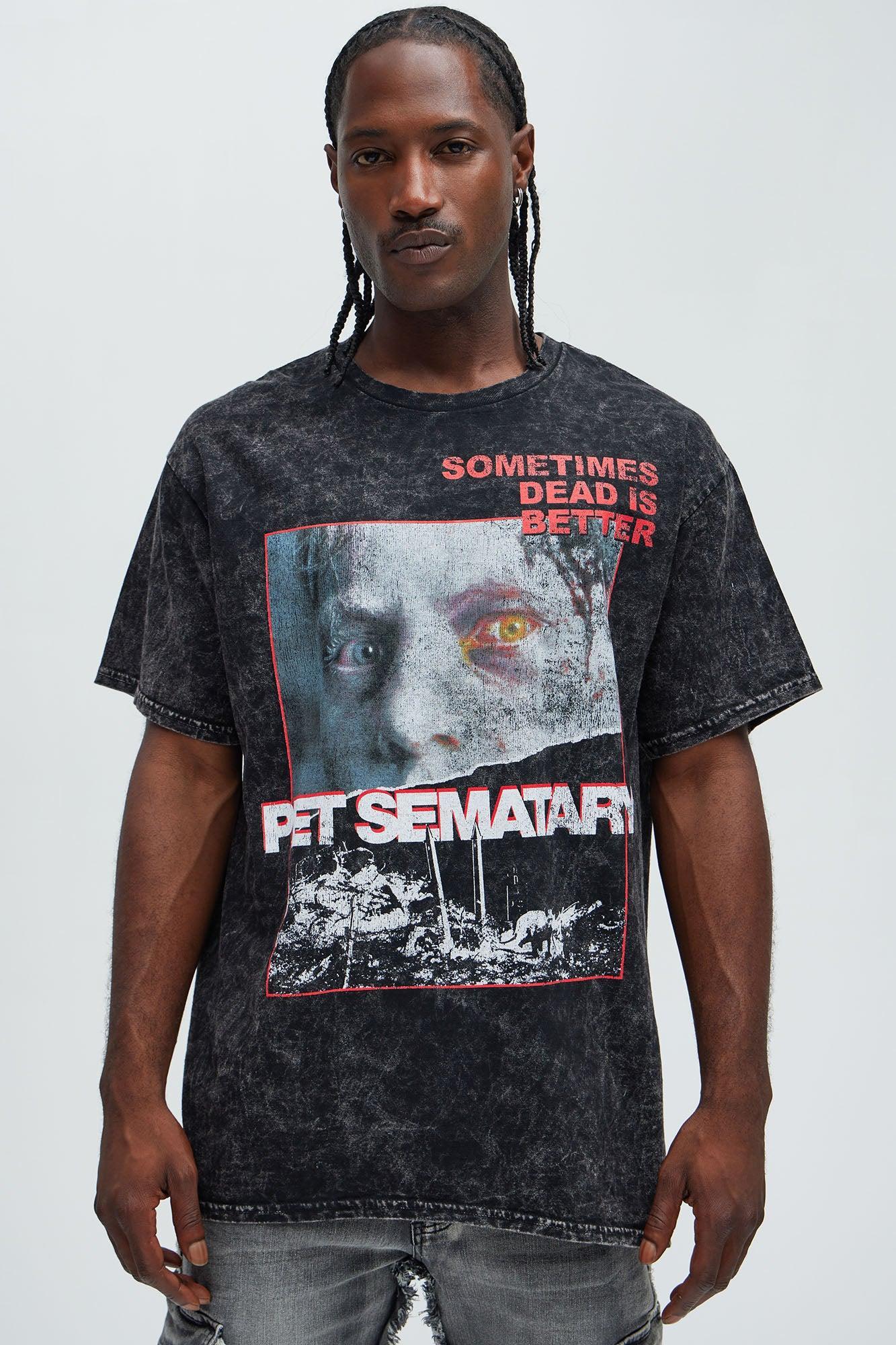 Pet Sematary Oversized Short Sleeve Tee - Black Product Image