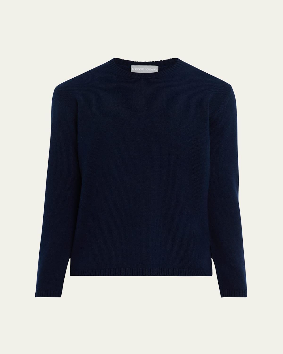 Mens Cashmere Crewneck Sweater Product Image