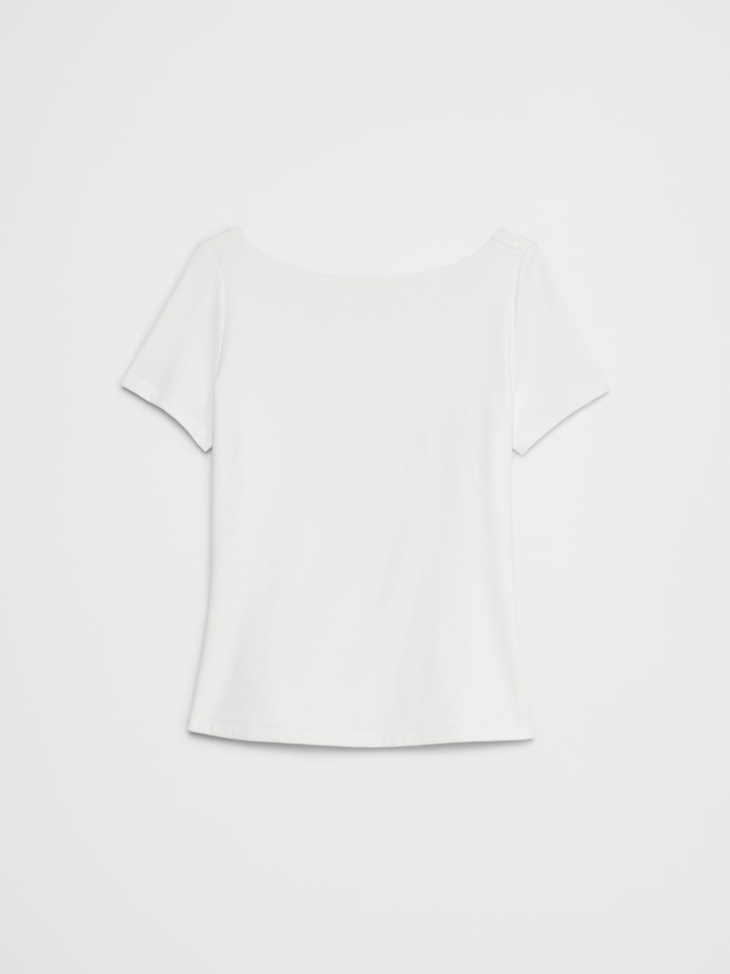 Soft Stretch Open-Back Top Product Image