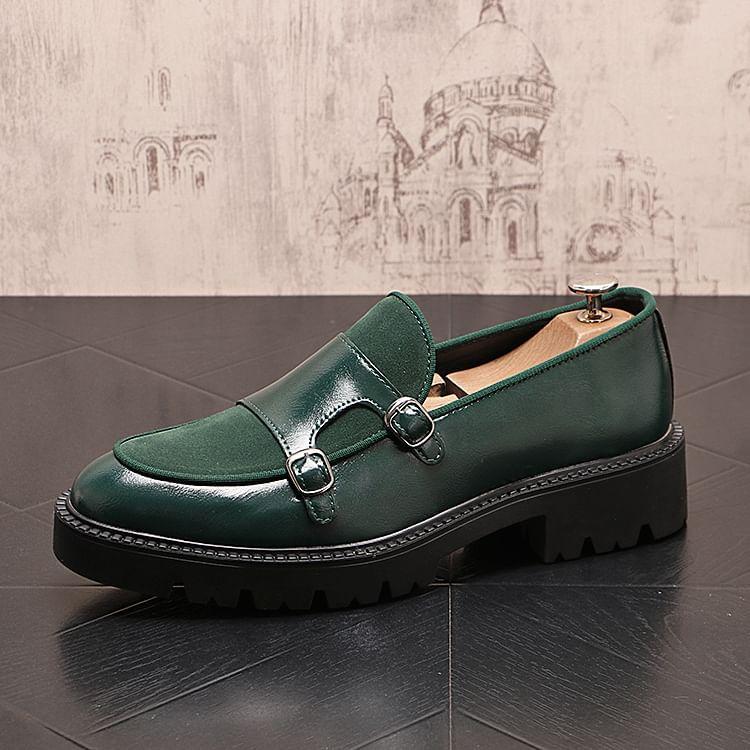 Monk Strap Platform Loafers Product Image