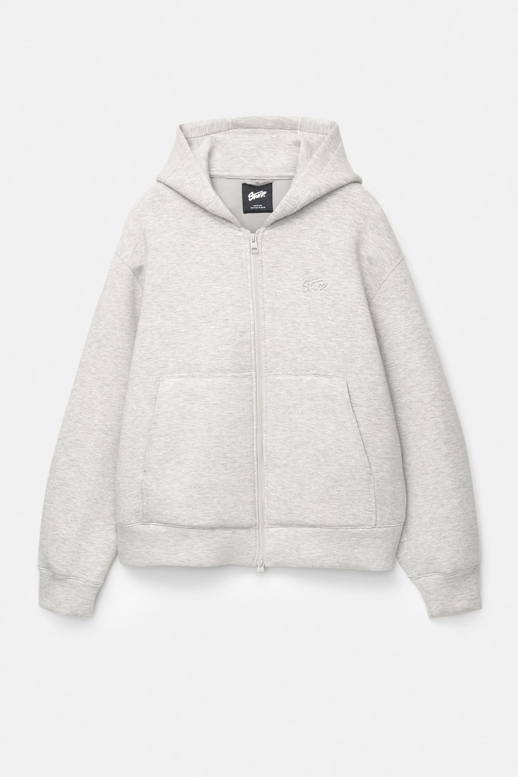 STWD hooded jacket with zip Product Image
