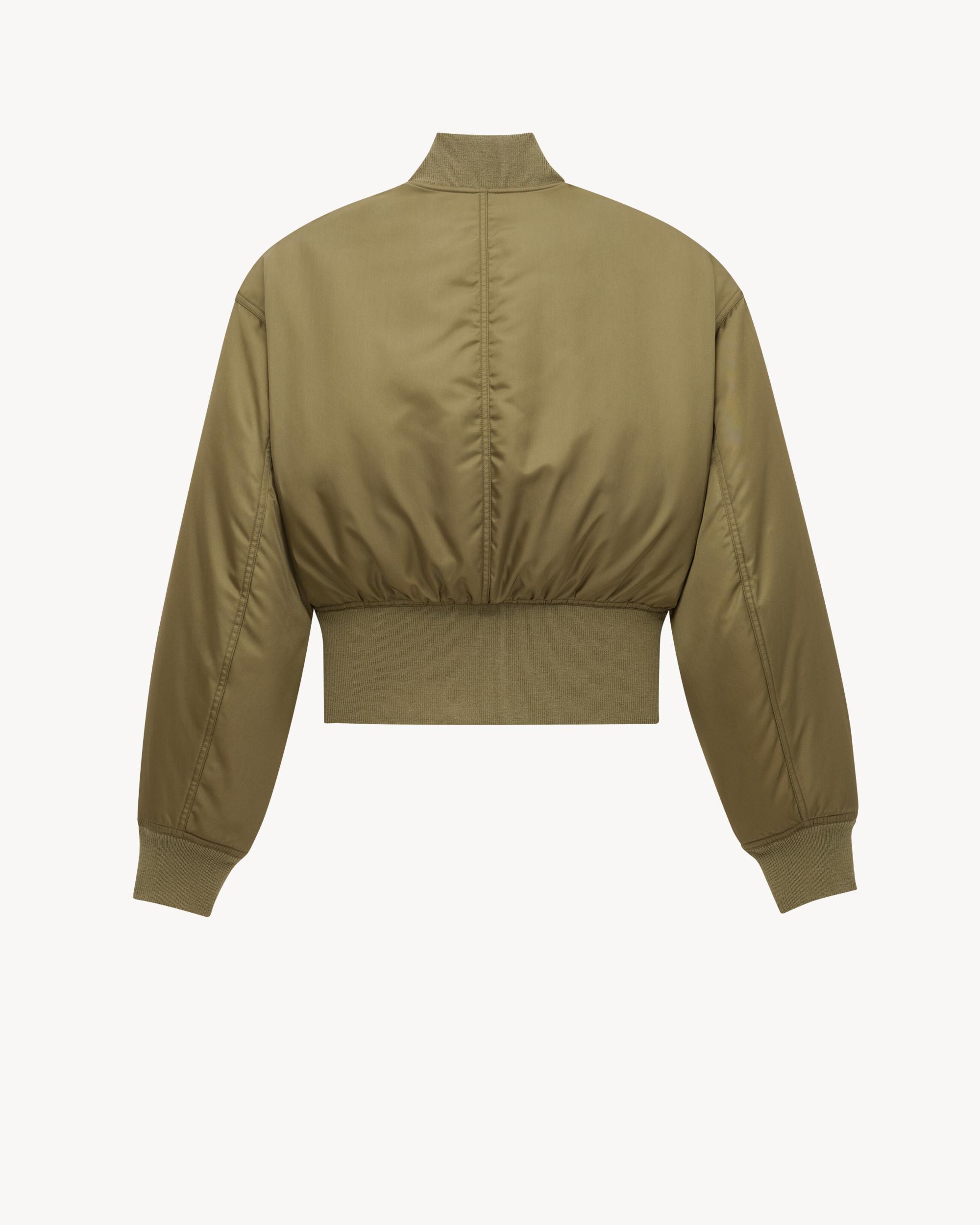 bomber jacket in nylon Product Image