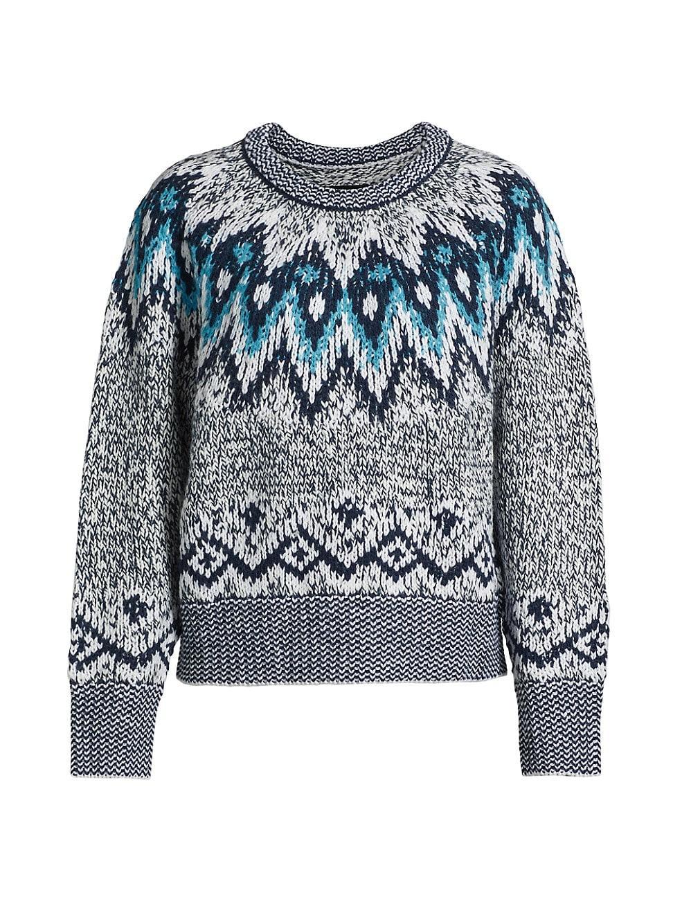 Womens Fair Isle Sweater Product Image