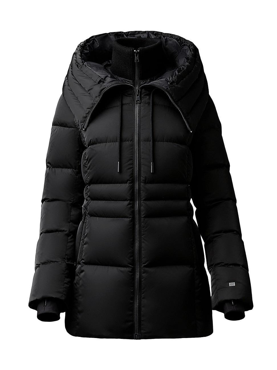 Womens June Hooded Down Coat Product Image