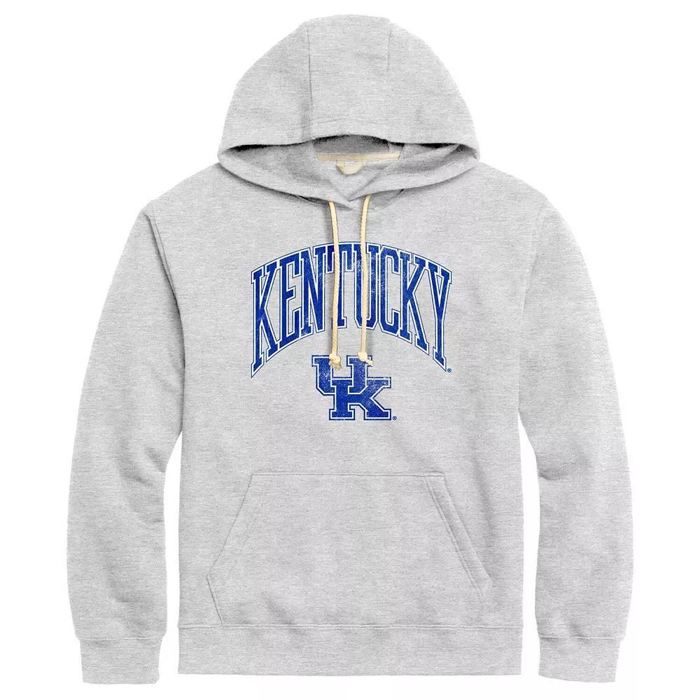 Men's League Collegiate Wear Heather Gray Kentucky Wildcats Tall Arch Essential Pullover Hoodie,  Product Image