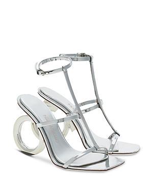 Womens Elina 105MM Gancini Heel Sandals Product Image