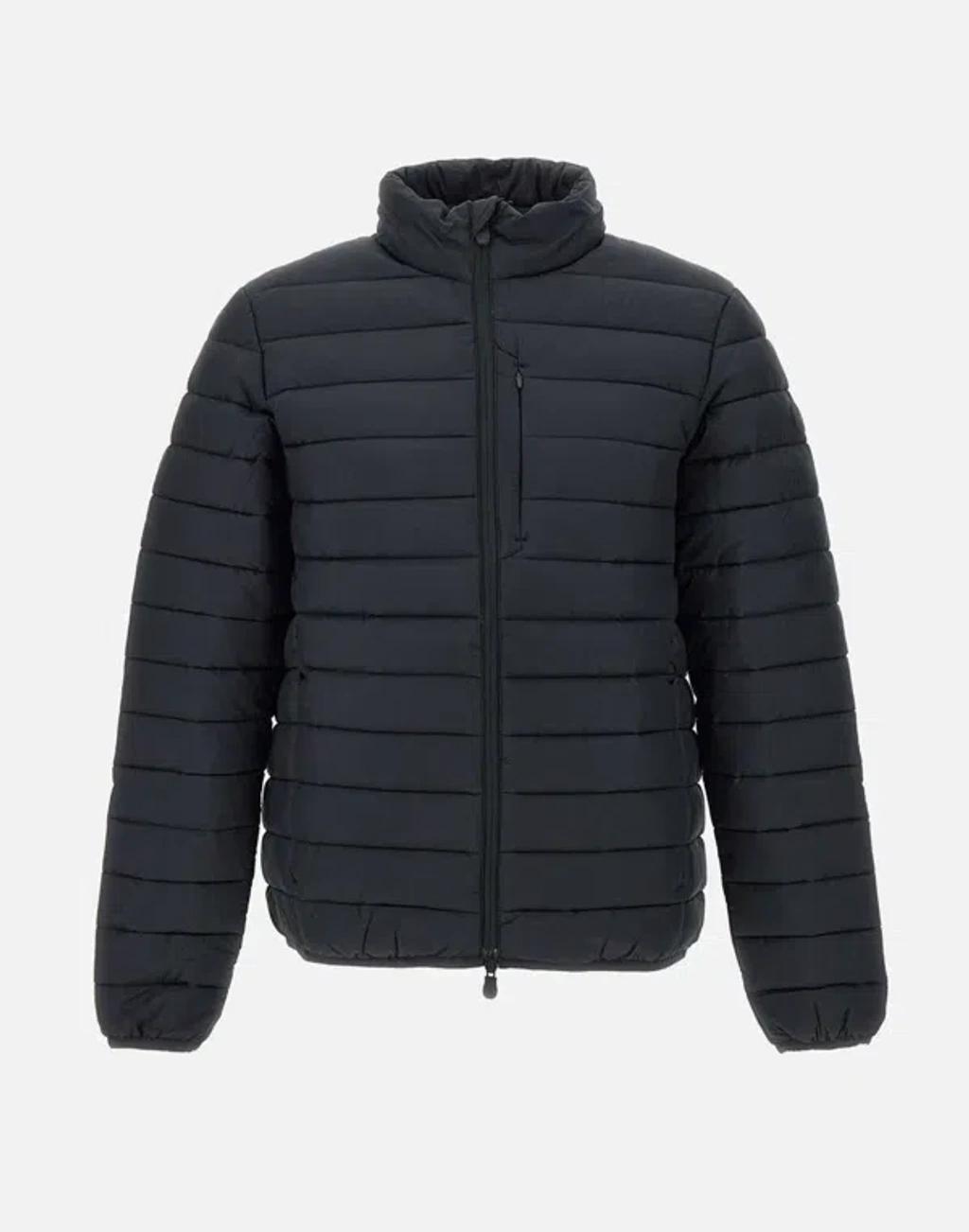 SAVE THE DUCK Padded Zip-up Jacket In Black Product Image