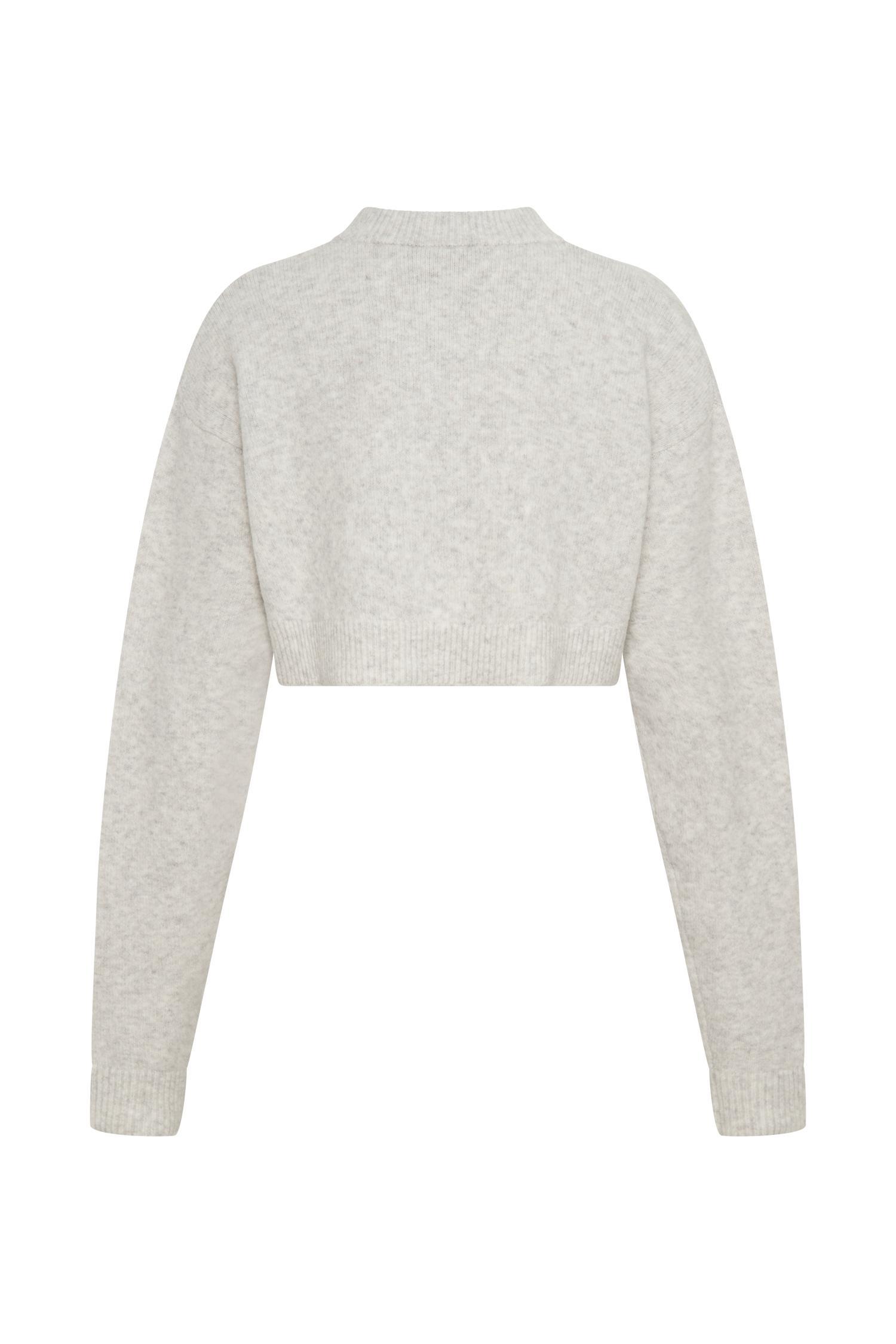 Shelby Knit Cardigan - Heather Grey Marle Product Image