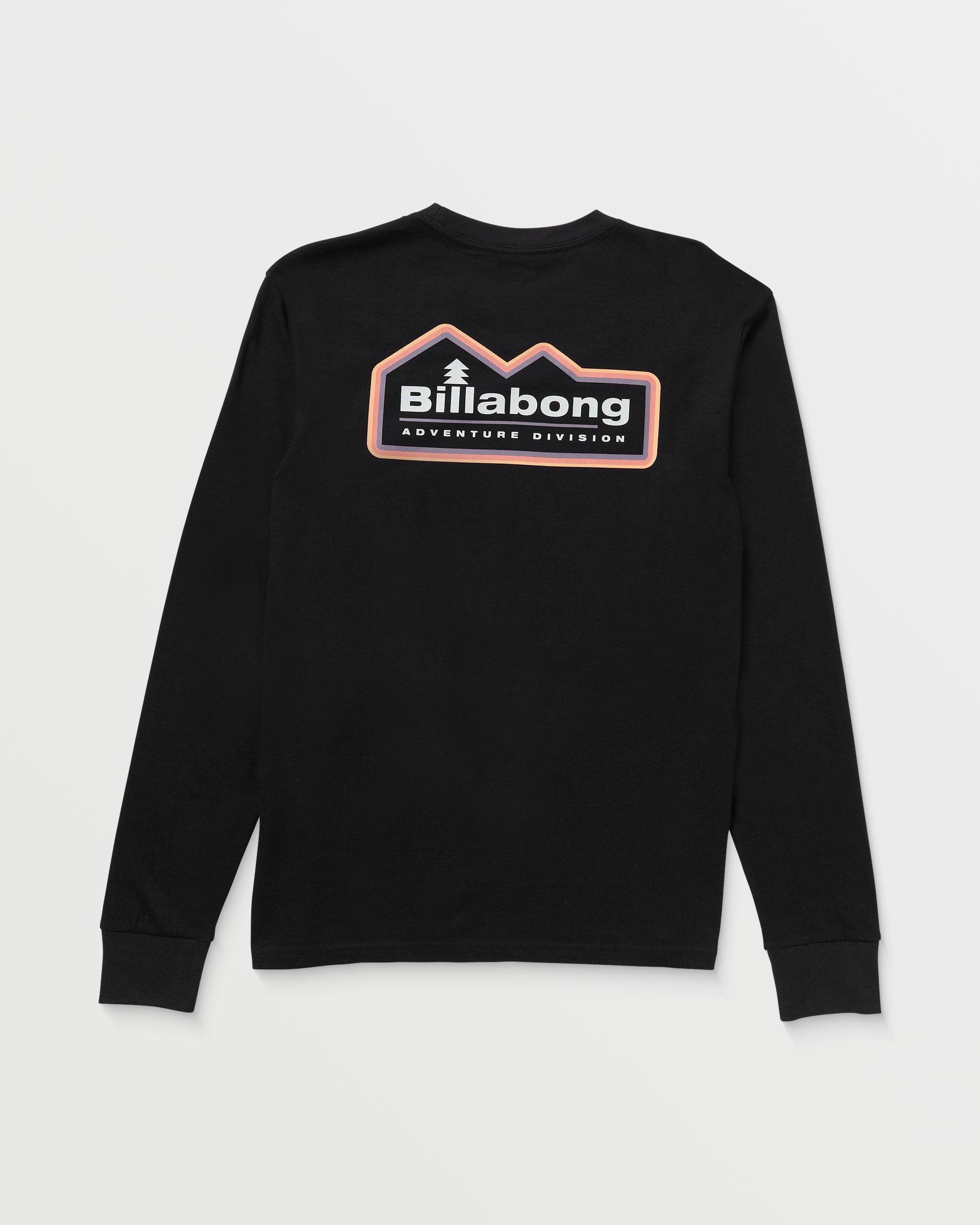 Range A/Div Long Sleeve Tee - Black Male Product Image