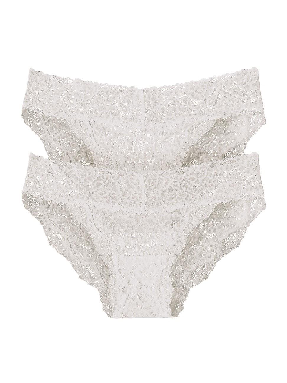 Womens Stretch Lace Brief Set Product Image