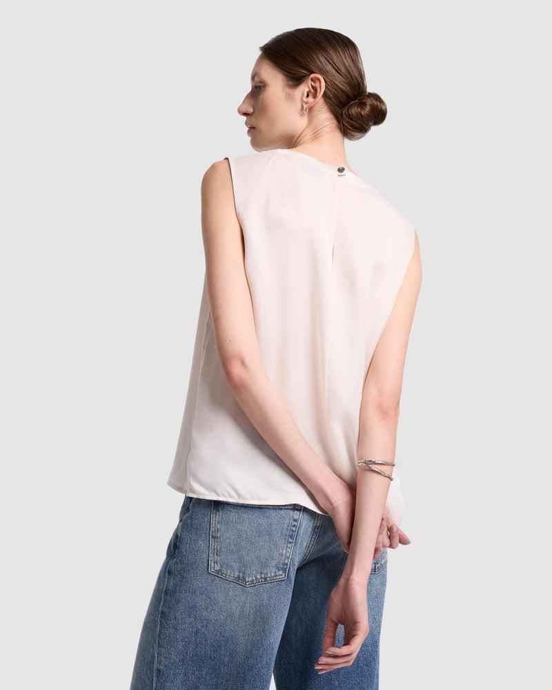 Cupro Sleeveless Top Product Image