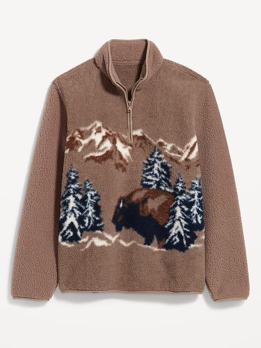 Sherpa Fair Isle Quarter Zip Product Image