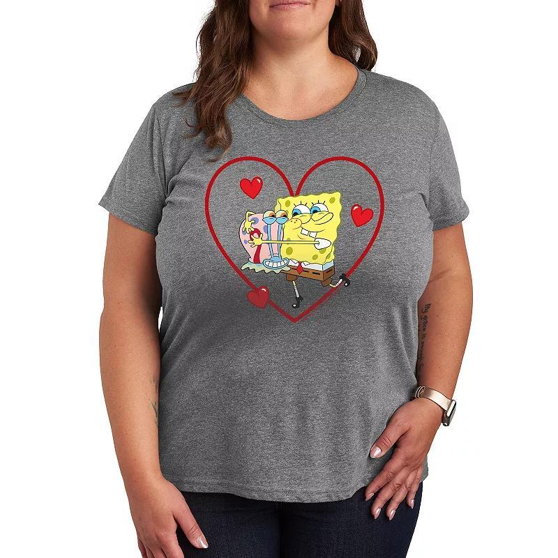 Plus Size The Office Identity Theft Tee, Women's, Size: 1XL, Light Gray Product Image