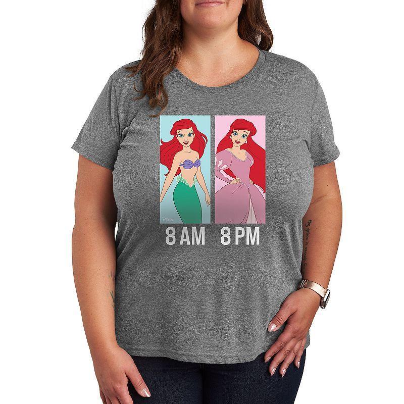 Disney Princess Ariel Plus AM to PM Graphic Tee, Women's,  Product Image