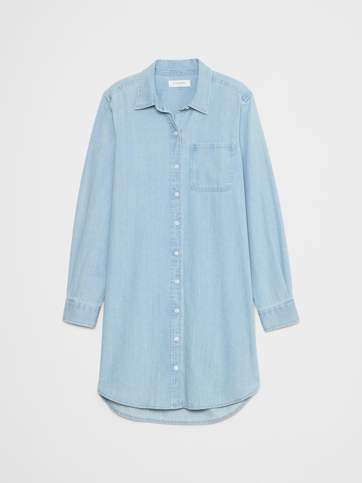 Poplin Puff-Sleeve Mini Dress Product Image