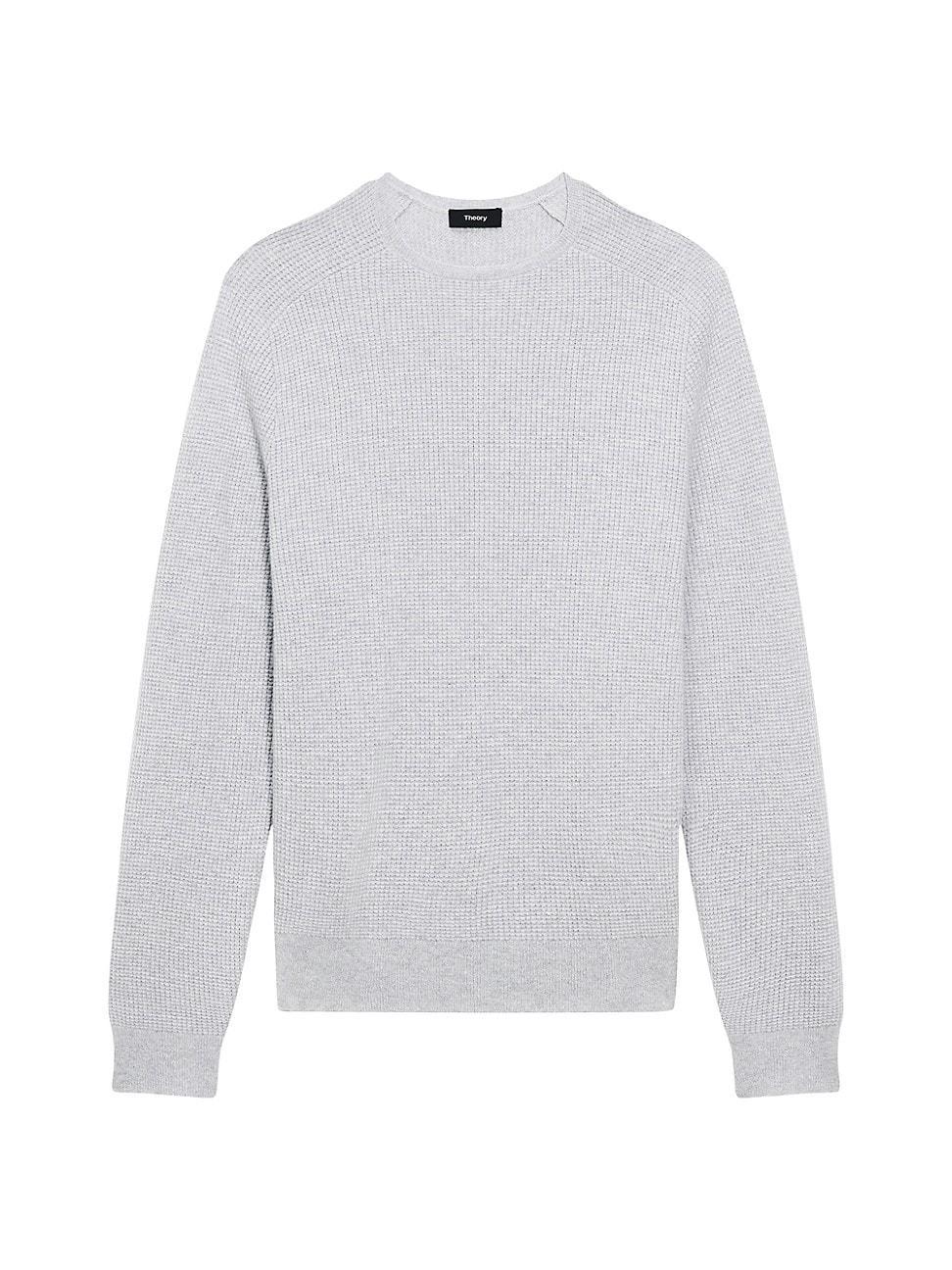 Mens Merino Wool Crewneck Sweater Product Image