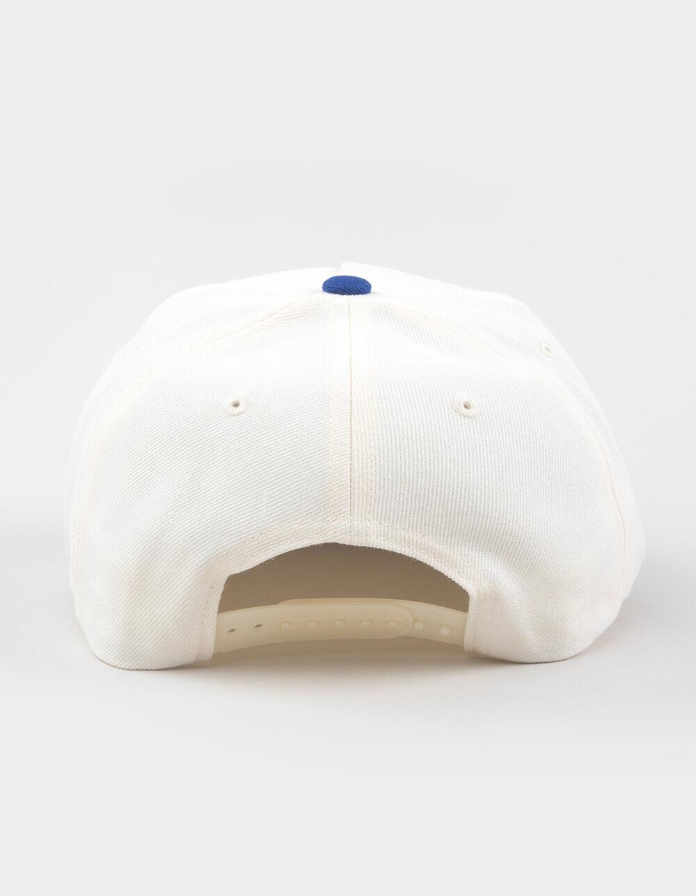 BRIXTON Linwood NetPlus® Snapback Hat - BLUE/WHT Product Image