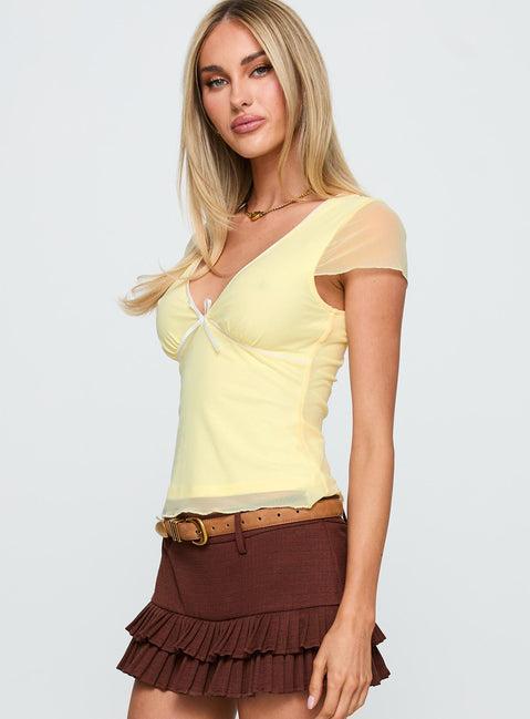 The Icon Top Lemon Product Image