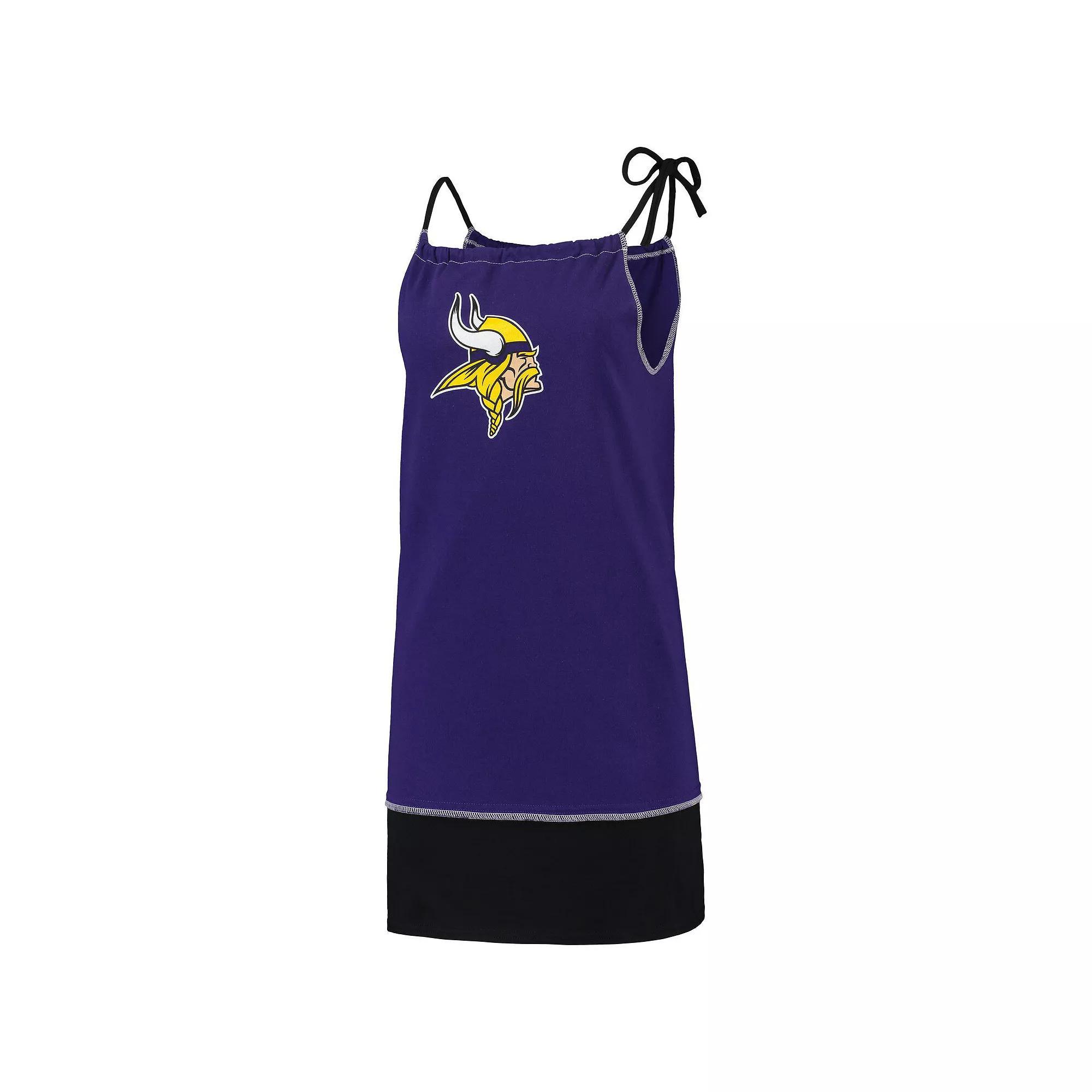 Women's Refried Apparel Purple Minnesota Vikings Sustainable Vintage Tank Dress, Size: XL Product Image