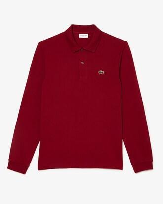 Classic Fit Long Sleeved L.12.12 Polo Shirt Product Image