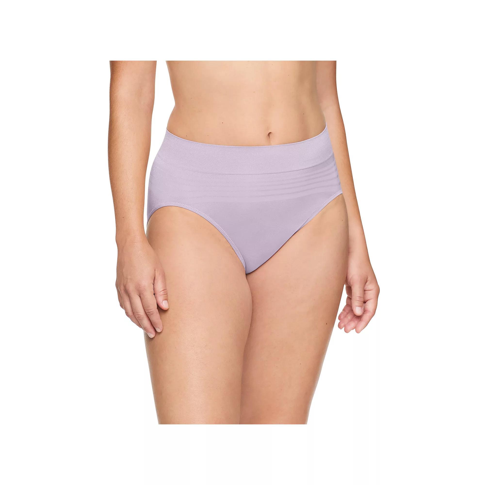 Warners No Pinching, No Problems® Dig-Free Comfort Waist Smooth and Seamless Hi-Cut RT5501P, Women's, Size: XL, Orchid Hush Product Image