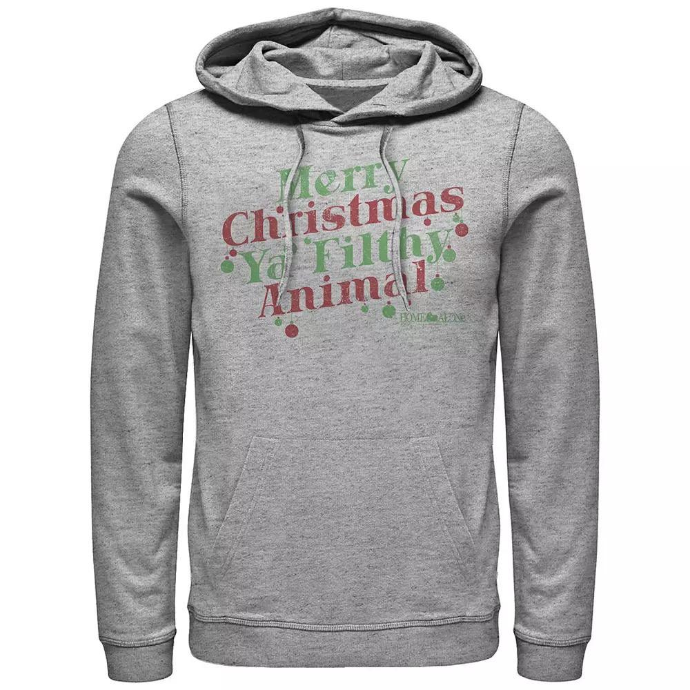 Big & Tall Home Alone Merry Christmas Ya Filthy Animal Graphic Hoodie, Men's,  Product Image