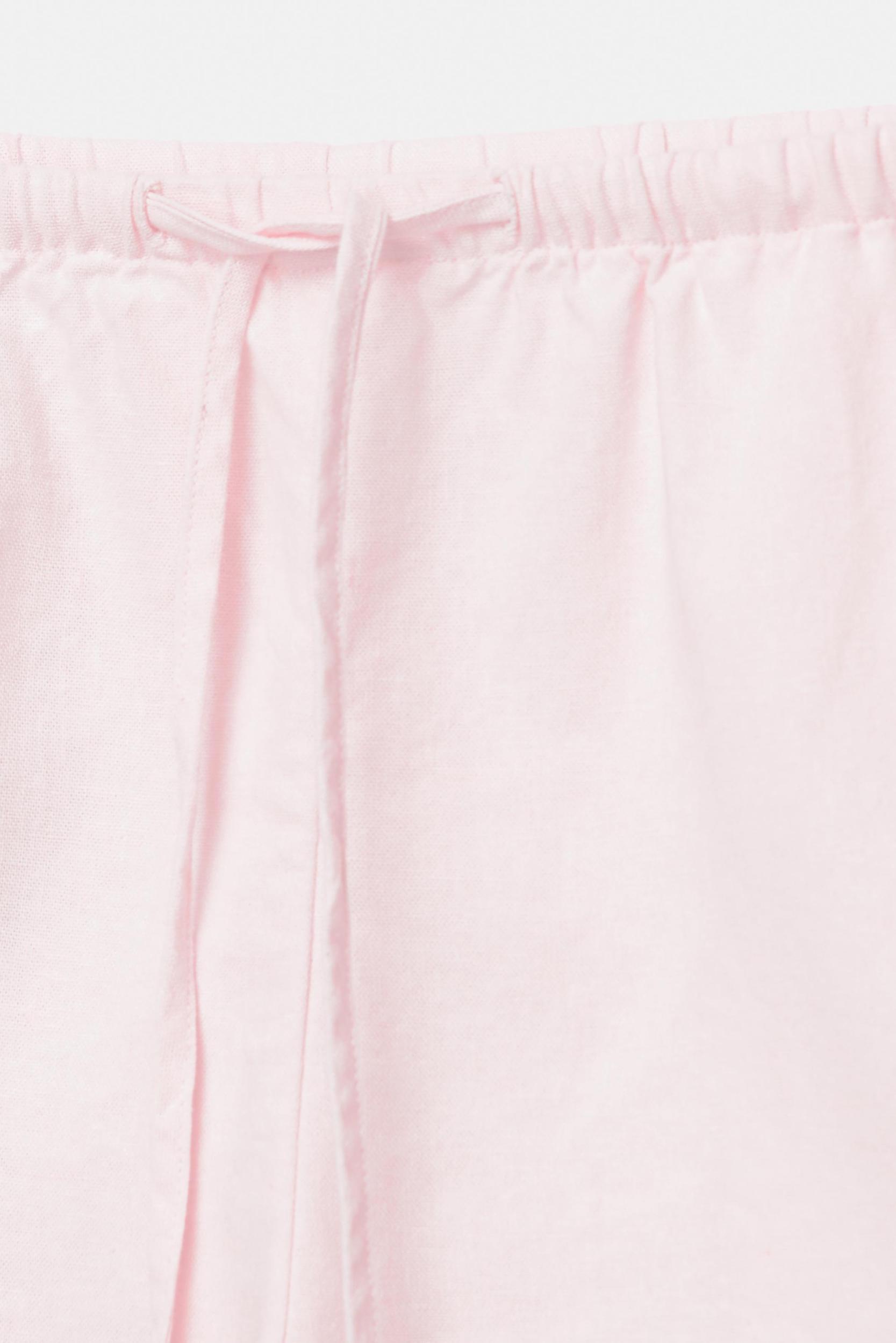 Rustic linen blend shorts Product Image