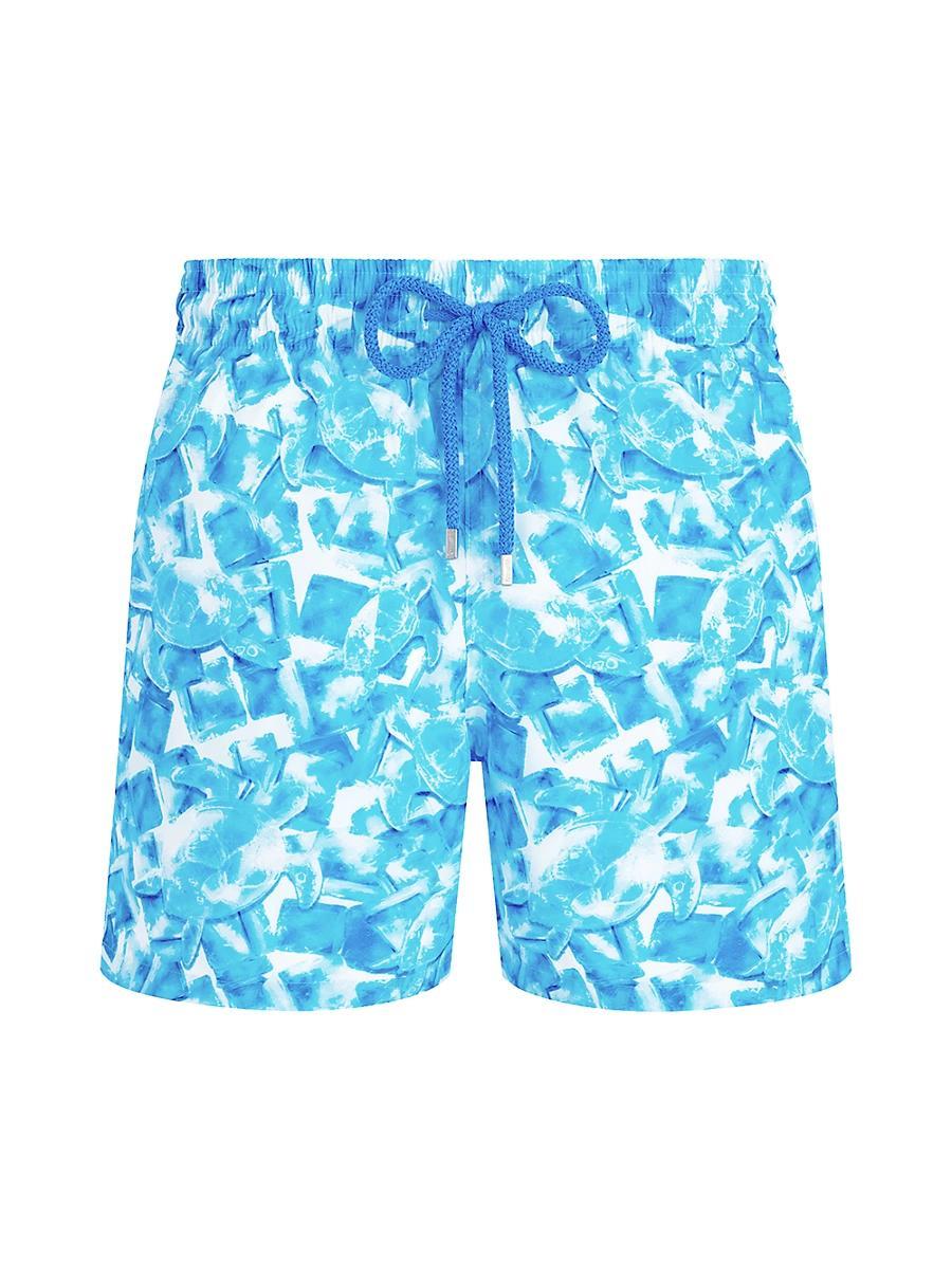 Mens Abstract Turtles Swim Shorts Product Image