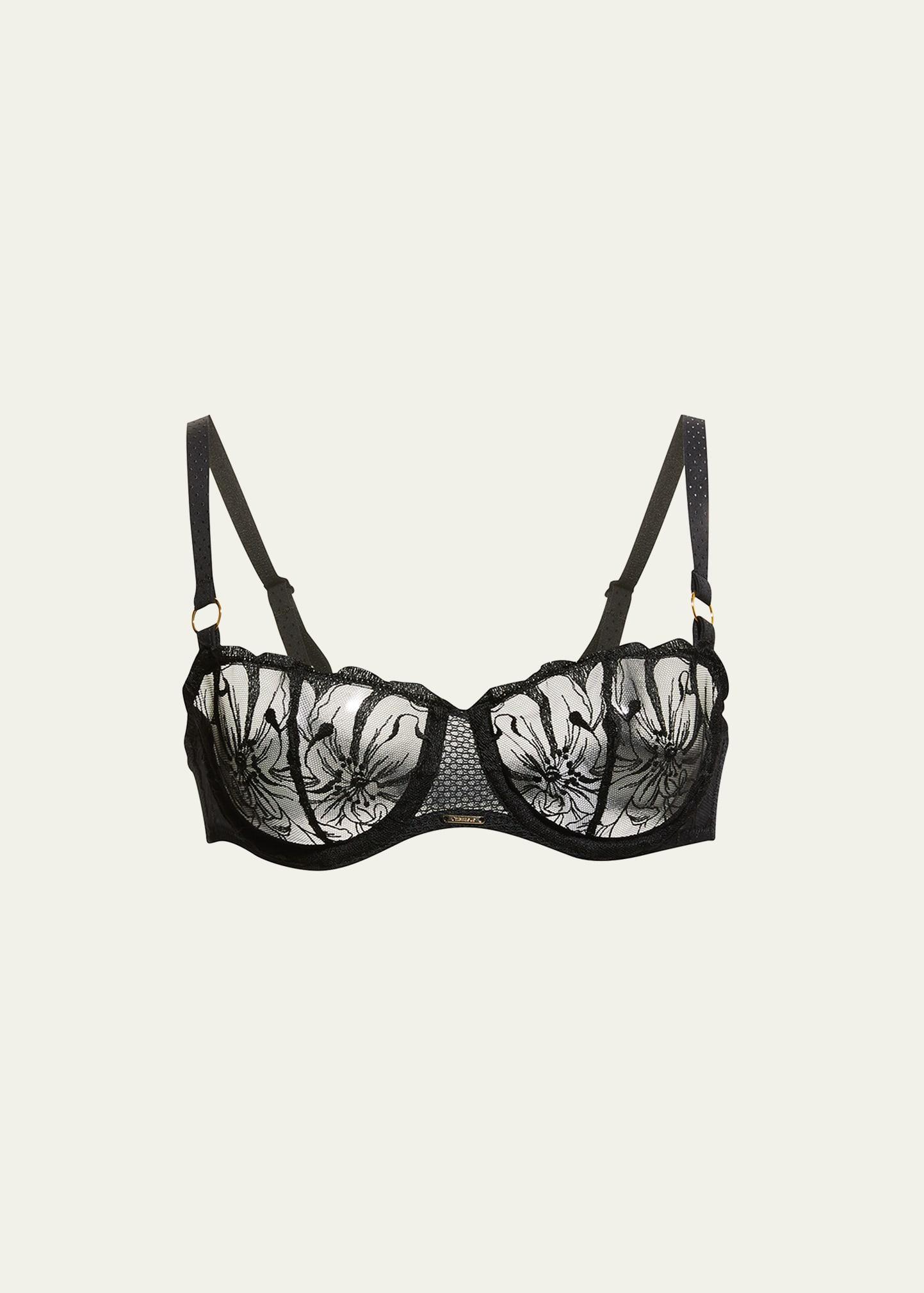 Chantelle Underwire Demi Fleur Adjustable Bra Product Image