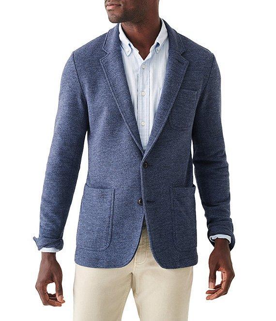 Faherty Slim Fit Unstructured Inlet Knit Stretch Blazer Product Image