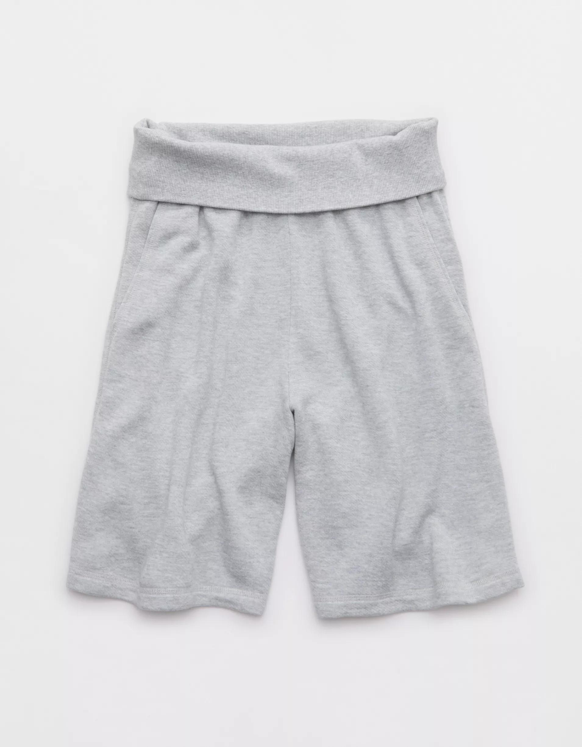 OFFLINE By Aerie Keep It 100 Terry Foldover Long Short Product Image