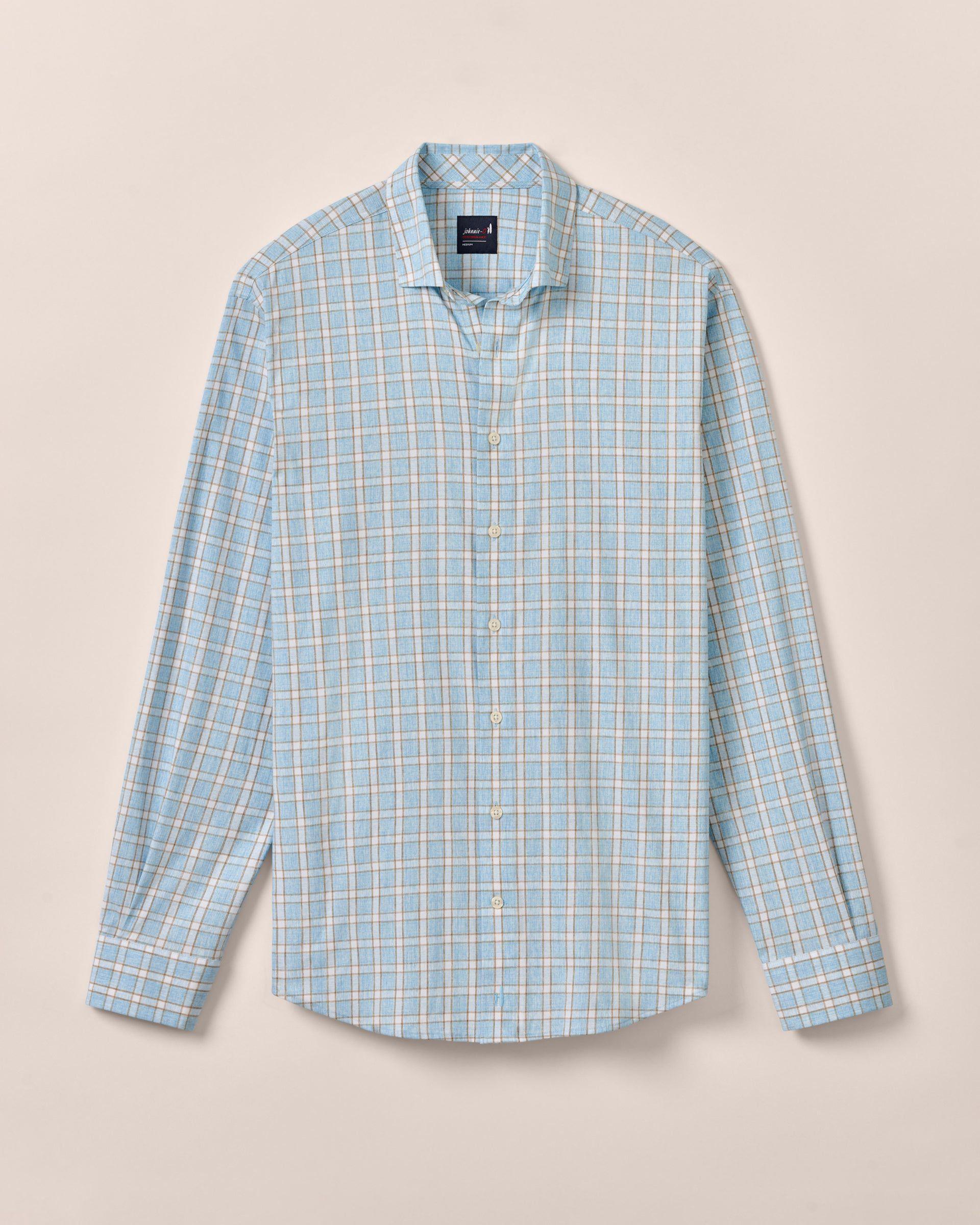 Performance Button Up Shirt - Burleigh Male Product Image