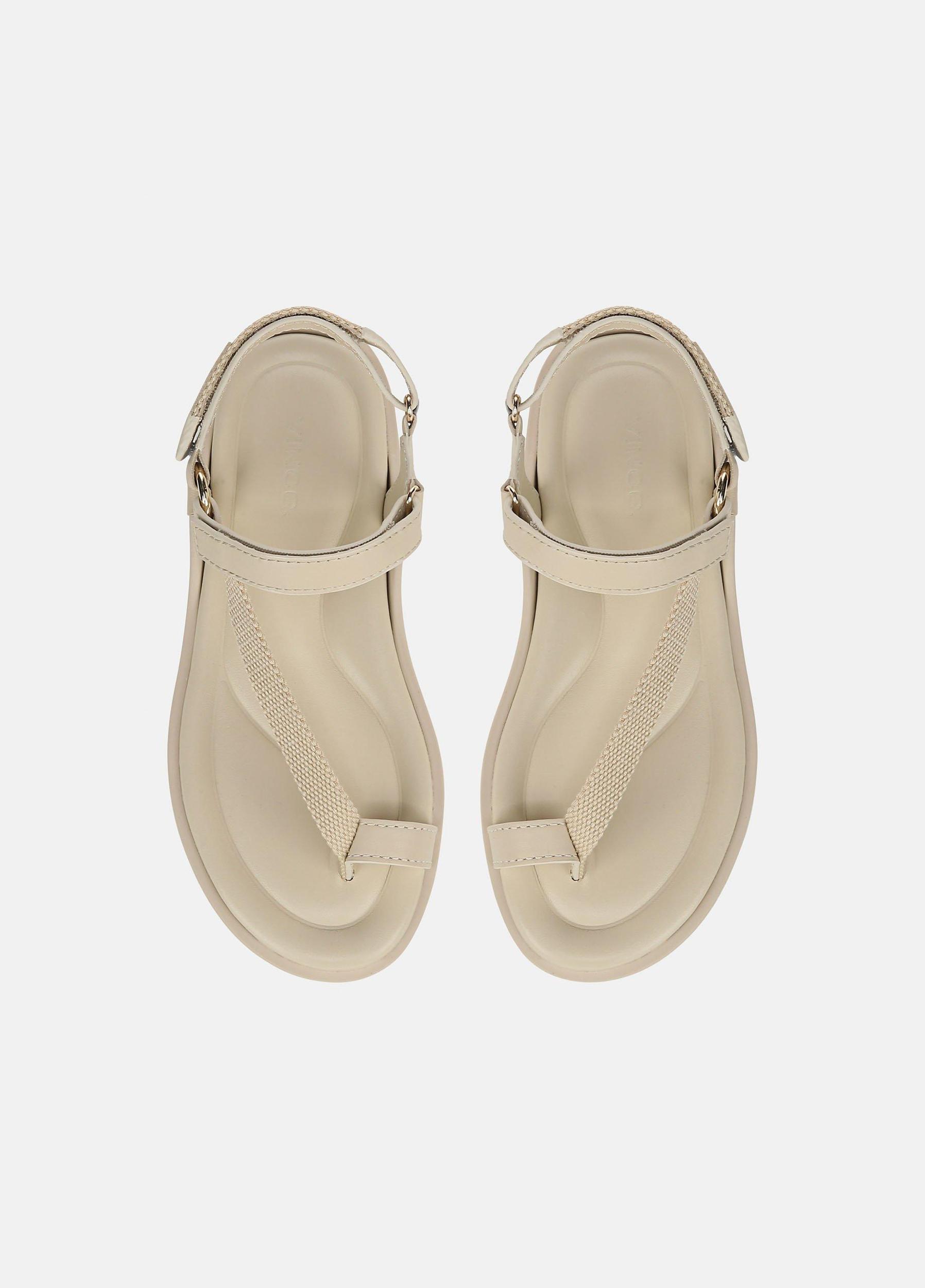 Summer Leather & Canvas Sandal Product Image