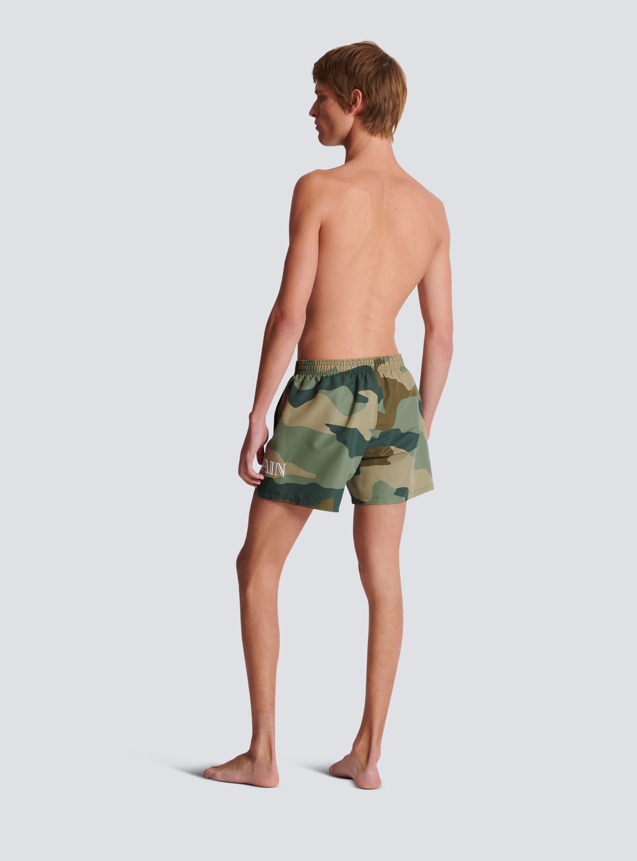 Camouflage swim shorts Product Image