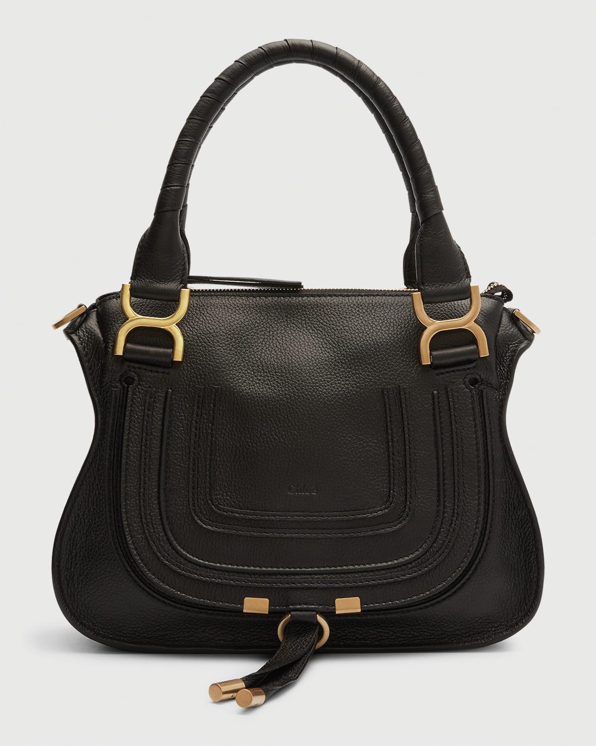 Womens Small Marcie Leather Satchel Product Image