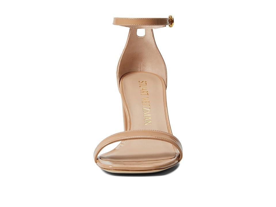 Stuart Weitzman Nudistcurve 75 Block Sandal (Adobe) Women's Shoes Product Image